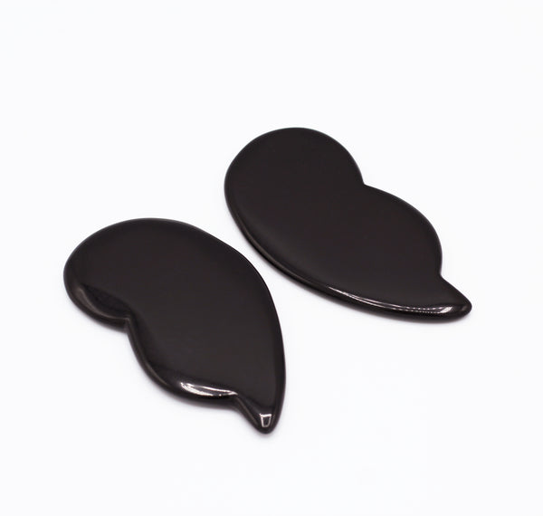 Butterfly Gua Sha | Black Obsidian